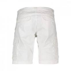 40WEFT BERMUDA CARGO NICK Bianco -Strada Moda 40weft 6874 bermuda cargo nick casual uomo 045026601 w441 3