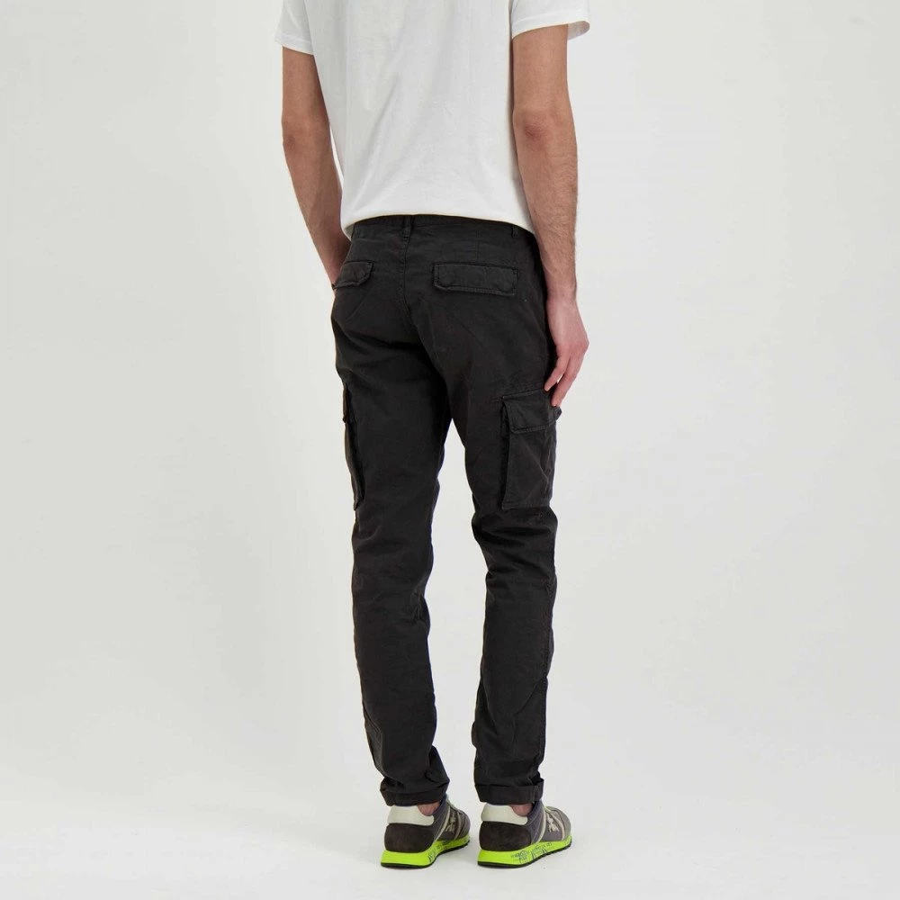 40WEFT PANTALONI CARGO AIKO Nero 7 40WEFT PANTALONI CARGO AIKO Nero - immagine 5