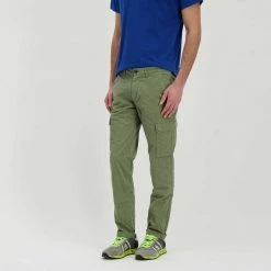 40WEFT PANTALONI CARGO AIKO Verde 11 40WEFT PANTALONI CARGO AIKO Verde -Strada Moda 40weft 7035 pantaloni cargo aiko casual uomo 045027601 w2359 4
