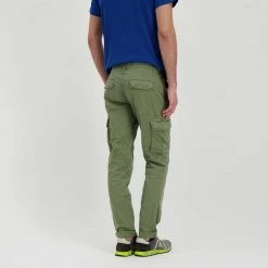 40WEFT PANTALONI CARGO AIKO Verde 12 40WEFT PANTALONI CARGO AIKO Verde -Strada Moda 40weft 7035 pantaloni cargo aiko casual uomo 045027601 w2359 5