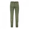 40WEFT PANTALONI CHINO IN GABARDINE STRETCH LENNY Verde