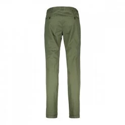 40WEFT PANTALONI CHINO IN GABARDINE STRETCH LENNY Verde -Strada Moda 40weft 7040 pantaloni chino in gabardine stretch lenny casual uomo 045028201 w2359 3