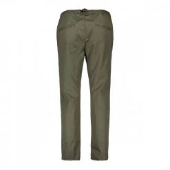 40WEFT PANTALONI COULISSE RELAXED POPELINE EMMA DONNA Verde -Strada Moda 40weft 7152 pantaloni coulisse relaxed popeline emma donna casual donna 045024601 w1922 3