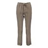 40WEFT PANTALONI CON COULISSE IN LINO ANNA DONNA Marrone -Strada Moda 40weft 7157 pantaloni con coulisse in lino anna donna casual donna 045024801 w347 1
