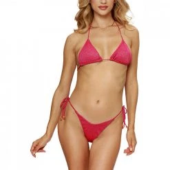 4GIVENESS BIKINI TRIANGOLO E SLIP BRASILIANO DONNA Fucsia