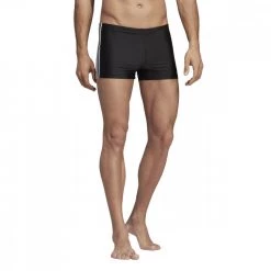 ADIDAS SHORT 3 STRIPES Nero -Strada Moda adidas dp7533 short 3 stripes costumi piscina uomo 038950901 bkwht 3