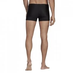 ADIDAS SHORT 3 STRIPES Nero -Strada Moda adidas dp7533 short 3 stripes costumi piscina uomo 038950901 bkwht 4