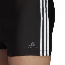 ADIDAS SHORT 3 STRIPES Nero -Strada Moda adidas dp7533 short 3 stripes costumi piscina uomo 038950901 bkwht 5