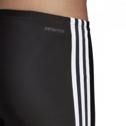 ADIDAS SHORT 3 STRIPES Nero -Strada Moda adidas dp7533 short 3 stripes costumi piscina uomo 038950901 bkwht 6