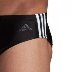 ADIDAS COSTUME 3 STRIPES Nero -Strada Moda adidas dp7536 costume 3 stripes costumi piscina uomo 038104701 bkwht 5