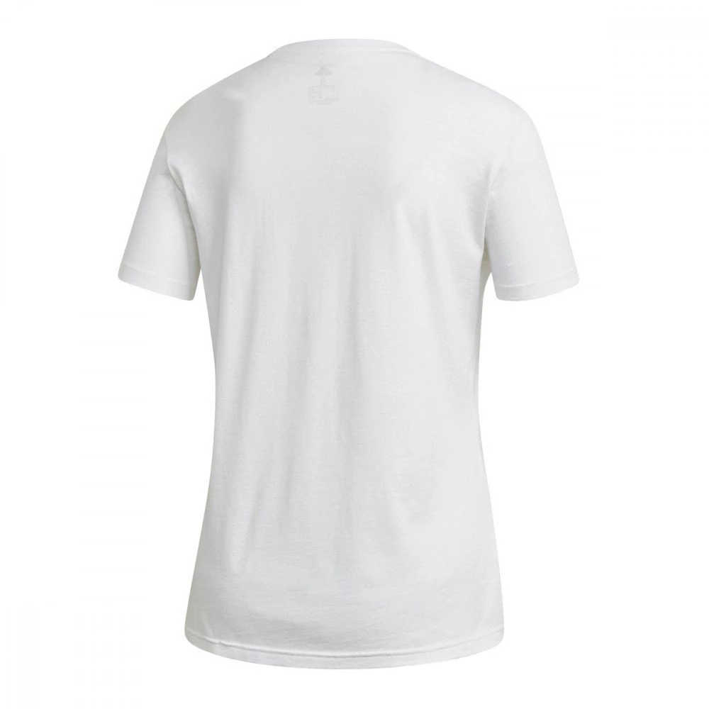ADIDAS T-SHIRT LOGO DONNA Bianco 4 ADIDAS T-SHIRT LOGO DONNA Bianco - immagine 2