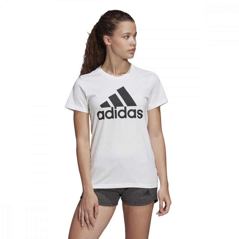 ADIDAS T-SHIRT LOGO DONNA Bianco 5 ADIDAS T-SHIRT LOGO DONNA Bianco - immagine 3