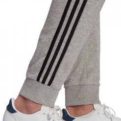 ADIDAS PANTALONI 3S GARZATI -Strada Moda adidas gk8889 pantaloni 3s garzati sport style uomo 042960401 grey 6
