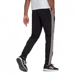 ADIDAS PANTALONI ESSENTIAL 3 STRIPES JERSEY Nero -Strada Moda adidas gk8995 pantaloni 3s jersey sport style uomo 044264401 blk 3