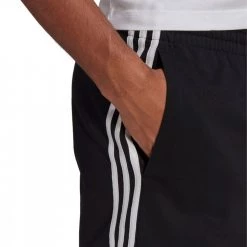 ADIDAS SHORT AEROREADY ESSENTIALS 3 STRIPES Nero -Strada Moda adidas gk9988 short aeroready essentials 3 stripes sport style uomo 042074201 blk 6