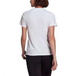 ADIDAS T-SHIRT LOGO DONNA Bianco -Strada Moda adidas gl0649 t shirt logo donna sport style donna 042959301 wht 3