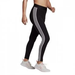 ADIDAS LEGGINGS 3 STRIPES DONNA Nero -Strada Moda adidas gl0723 leggings 3 stripes donna sport style donna 042072701 blk 4