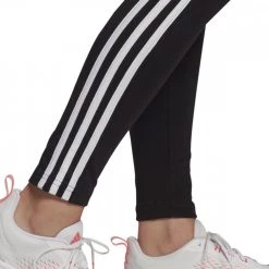 ADIDAS LEGGINGS 3 STRIPES DONNA Nero -Strada Moda adidas gl0723 leggings 3 stripes donna sport style donna 042072701 blk 6