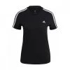 ADIDAS T-SHIRT 3-STRIPES DONNA Nero -Strada Moda adidas gl0784 t shirt 3 stripes donna sport style donna 042072901 blk 1