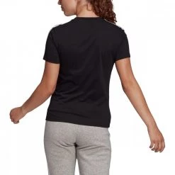 ADIDAS T-SHIRT 3-STRIPES DONNA Nero 10 ADIDAS T-SHIRT 3-STRIPES DONNA Nero -Strada Moda adidas gl0784 t shirt 3 stripes donna sport style donna 042072901 blk 3