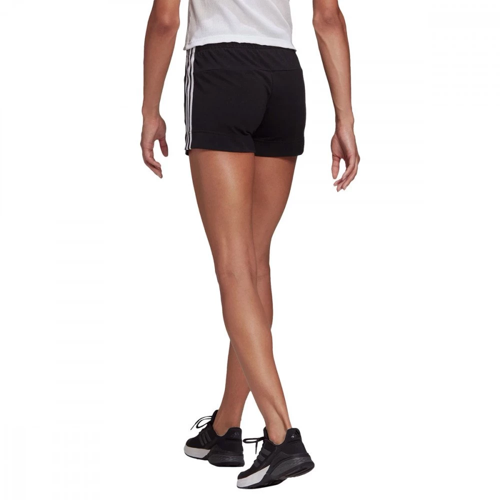 ADIDAS SHORT 3 STRIPES DONNA Nero 5 ADIDAS SHORT 3 STRIPES DONNA Nero - immagine 3