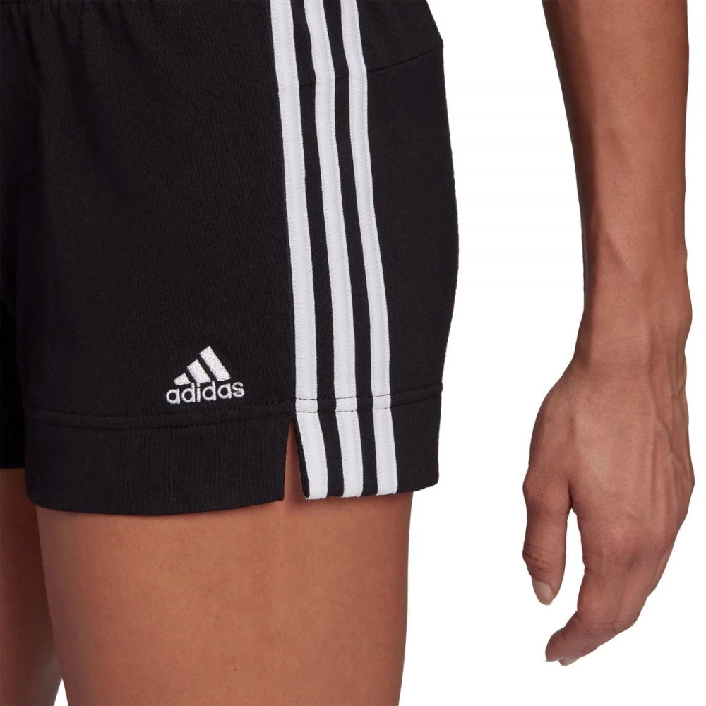 ADIDAS SHORT 3 STRIPES DONNA Nero 7 ADIDAS SHORT 3 STRIPES DONNA Nero - immagine 5