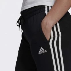 ADIDAS PANTALONI 3-STRIPES DONNA Nero -Strada Moda adidas gm8733 pantaloni 3 stripes donna sport style donna 043075201 blk 4