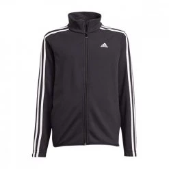 ADIDAS TUTA FZ GARZATA BAMBINO -Strada Moda adidas gn3967 tuta fz garzata bambino abbigliamento bambino 041994001 blk 2