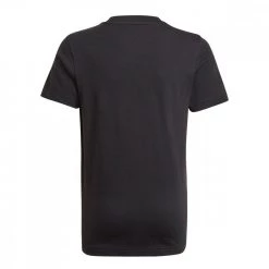 ADIDAS T-SHIRT LOGO BAMBINO -Strada Moda adidas gn3999 t shirt logo bambino abbigliamento bambino 041994501 blk 2