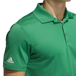 ADIDAS PERFORMANCE POLO -Strada Moda adidas gq3120 performance polo abbigliamento golf uomo 045009301 green 4