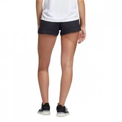 ADIDAS SHORT WOVEN PACER DONNA Nero -Strada Moda adidas gt1186 short woven pacer donna abbigliamento training e palestra donna 044376501 blk 3