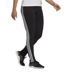 ADIDAS PANTALONI 3 STRIPES DONNA Nero -Strada Moda adidas h57301 pantaloni 3 stripes donna sport style donna 044387501 blk 3