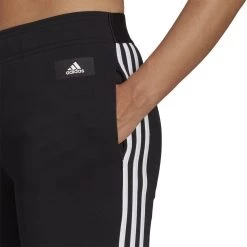ADIDAS PANTALONI 3 STRIPES DONNA Nero -Strada Moda adidas h57301 pantaloni 3 stripes donna sport style donna 044387501 blk 5