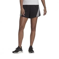 ADIDAS SHORT 3 STRIPES DONNA -Strada Moda adidas h57305 shorts 3 stripes donna sport style donna 044388601 blk 2