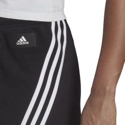 ADIDAS SHORT 3 STRIPES DONNA -Strada Moda adidas h57305 shorts 3 stripes donna sport style donna 044388601 blk 5