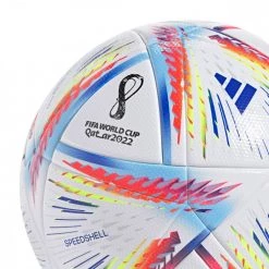 ADIDAS PALLONE AL RIHLA LEAGUE WC22 Bianco -Strada Moda adidas h57782 pallone wc22 lge box palloni calcio uomo 044454901 wc22 4