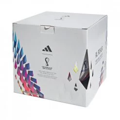 ADIDAS PALLONE AL RIHLA LEAGUE WC22 Bianco -Strada Moda adidas h57782 pallone wc22 lge box palloni calcio uomo 044454901 wc22 5