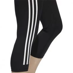 ADIDAS LEGGINGS 3/4 DONNA Nero -Strada Moda adidas h64229 leggings 3 4 donna abbigliamento training e palestra donna 044376901 blk 3