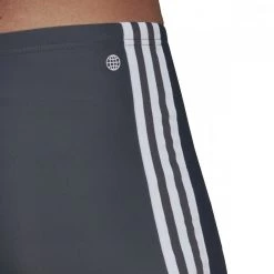ADIDAS SHORT 3 STRIPES Blu -Strada Moda adidas ha0349 fit bx 3s costumi nuoto e piscina uomo 044364401 grswh 5