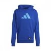 ADIDAS FELPA CON CAPPUCCIO 3 BAR GARZATA Royal