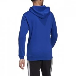 ADIDAS FELPA CON CAPPUCCIO 3 BAR GARZATA Royal -Strada Moda adidas ha1414 felpa cappuccio 3 bar garzata sport style uomo 044388001 roy 4