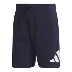 ADIDAS BERMUDA 3 BAR GARZATO Blu