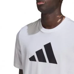 ADIDAS T-SHIRT 3 BAR Bianco 10 ADIDAS T-SHIRT 3 BAR Bianco -Strada Moda adidas hc3476 t shirt 3 bar sport style uomo 044388101 wht 4
