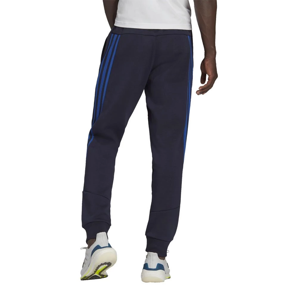 ADIDAS PANTALONI 3 STRIPES SPORTSWEAR FUTURE Blu 6 ADIDAS PANTALONI 3 STRIPES SPORTSWEAR FUTURE Blu - immagine 4