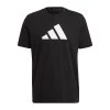 ADIDAS T-SHIRT 3 BAR Nero