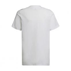 ADIDAS T-SHIRT 3 STRIPES BAMBINO -Strada Moda adidas hd5973 t shirt 3 stripes bambino abbigliamento bambino 044385801 wht 2