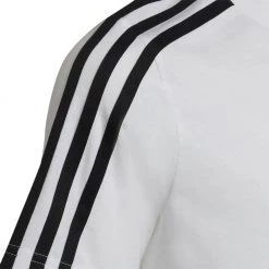 ADIDAS T-SHIRT 3 STRIPES BAMBINO -Strada Moda adidas hd5973 t shirt 3 stripes bambino abbigliamento bambino 044385801 wht 4
