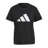 ADIDAS T-SHIRT 3 BAR DONNA Nero