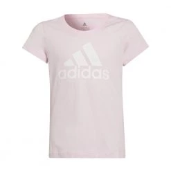 ADIDAS T-SHIRT LOGO BAMBINA Rosa
