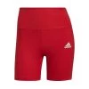 ADIDAS SHORT TIGHT FEEL BRILLIANT DONNA Rosso -Strada Moda adidas he9265 short tight feel brilliant donna abbigliamento training e palestra donna 044404901 red 1